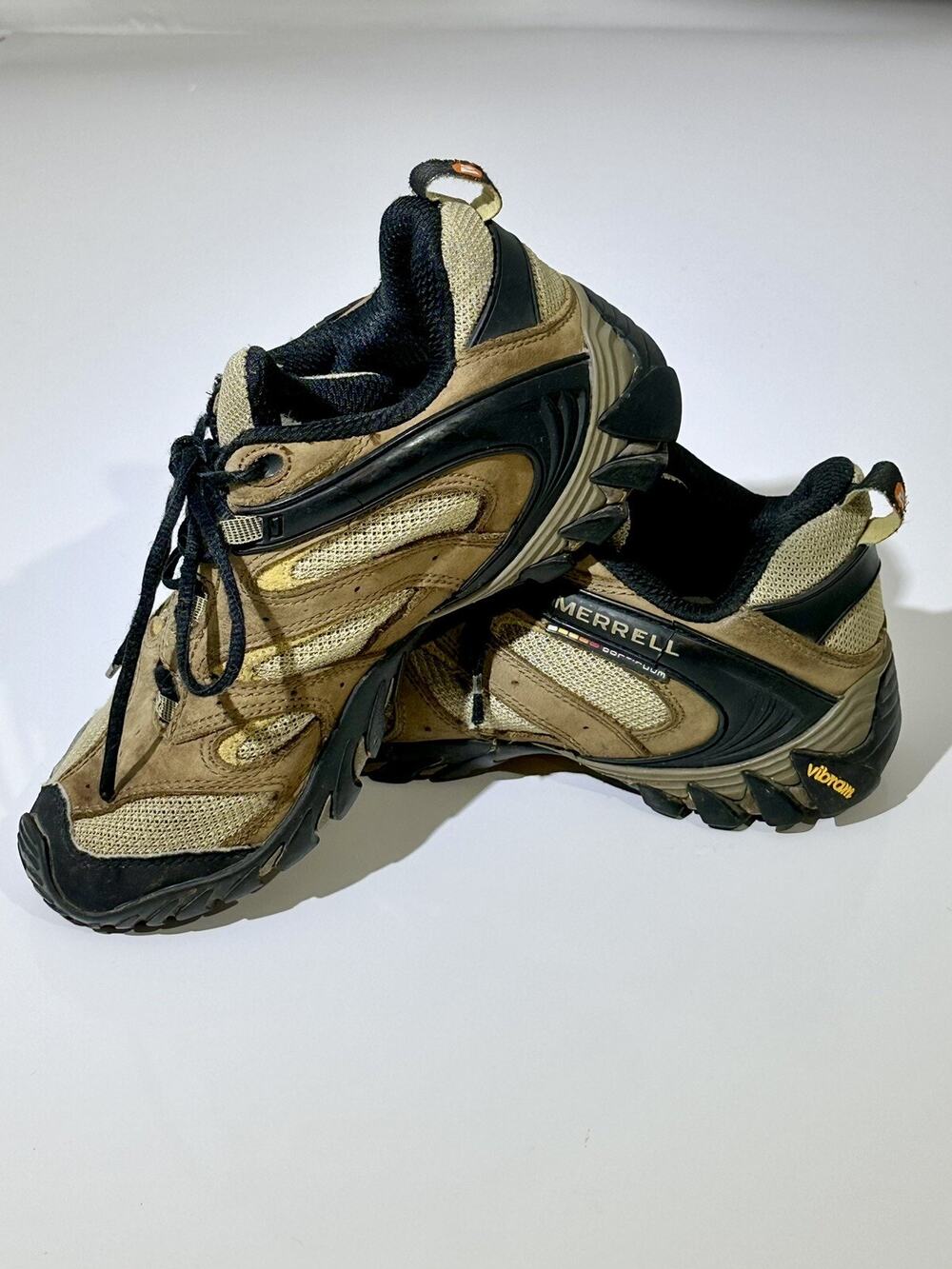 Merrell Women's Size 7 Passage Ventilator Hiking Shoes Vibram Earth Brown